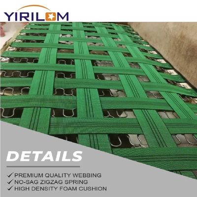 Оптовая эластичная лента для диванов с растяжением 50% из полипропилена + резины и настраиваемой шириной 4,7 см/5,0 см для обивки мебели