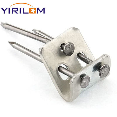 OEM 5 отверстий Цинк покрытый полупластмассовый покрытый пружинный клип для оборудования для мебели дивана