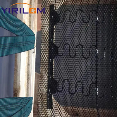 Диванные аксессуары Пластиковая застежка для зигзаговой пружины YIRILOM 200 м / рулон Длина 80 кг Прочность на растяжение Легко устанавливать