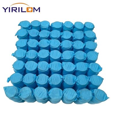 OEM Белый 4 дюйма Высота 2,0 мм Диаметр спирали Нетканый тканевый чехол Блок пружинных карманов для дивана