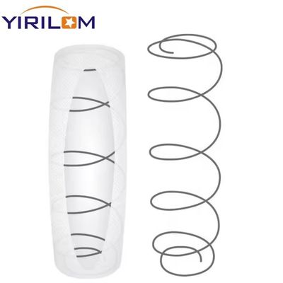 Пружины карманного типа для дивана размером 18x18x4 дюйма, каждая в индивидуальной упаковке, с проволокой из высокоуглеродистой стали для средней жесткости