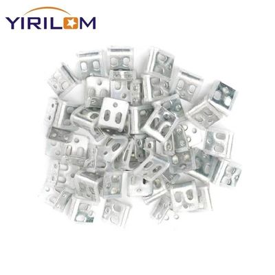 5 отверстий Цинк покрытый полупластиковый покрытый пружинный клип для дивана Зиг Заг пружины