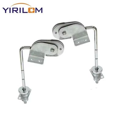 Оптовая мебель соединитель диван шестеренка регулируемый механизм подлокотника для рук Серебряный железный диван Шестеренка подлокотника