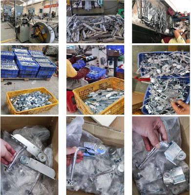 Оптовая мебель соединитель диван шестеренка регулируемый механизм подлокотника для рук Серебряный железный диван Шестеренка подлокотника