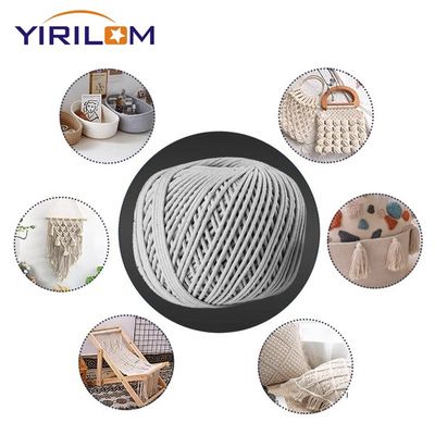 Дешевая цена 3mm-10mm горячая продажа фабрика Diy упаковка сельскохозяйственная натуральная охрана окружающей среды хлопка веревка