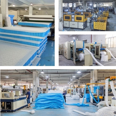 Пружинный блок матраса King Size с карманами, стальная проволока 1,8 мм, 5,5 витков