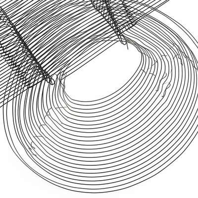 13 калибра высокоуглеродистая стальная проволока Зигзаговый пружина 50 мм высота для поддержки дивана сиденья