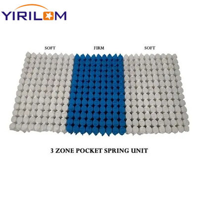 Пружинный блок матраса Pocket Spring из высокоуглеродистой стали 1,8 мм с 3 зонами