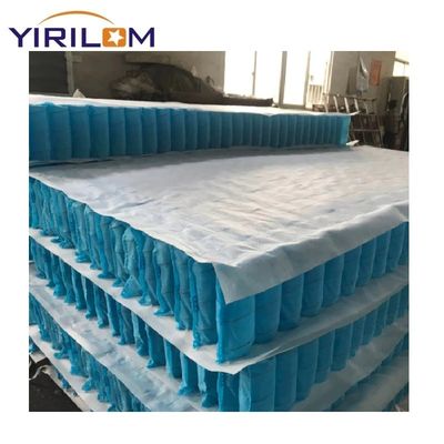 Блок пружин Pocket Spring из высокоуглеродистой стали 70# с 5-7 витками и 1/3/5/7 зонами для производства матрасов