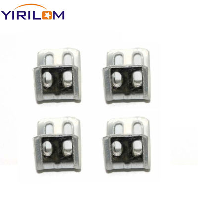 Хорошая цена Полупластиковый пружинный зажим с 4 отверстиями и цинковым покрытием для надежного крепления змеевидных пружин дивана онлайн