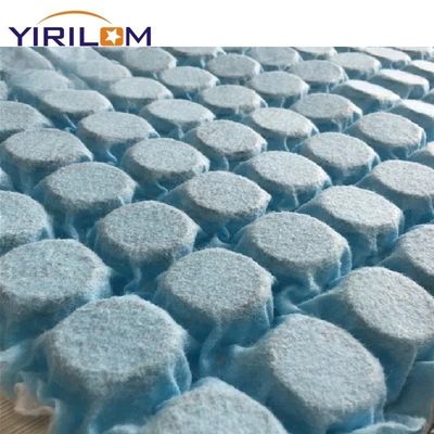 Хорошая цена Микропружинный блок с высокоуглеродистой стальной проволокой и чехлом из нетканого материала для матрасов с настраиваемыми зонами онлайн