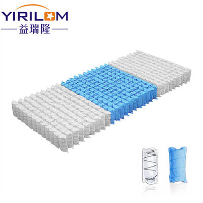 Высокоуглеродистый стальной проводный матрас с карманным пружинным блоком с нетканой тканевой крышкой и зоной поддержки (1/3/5/7 зоны)