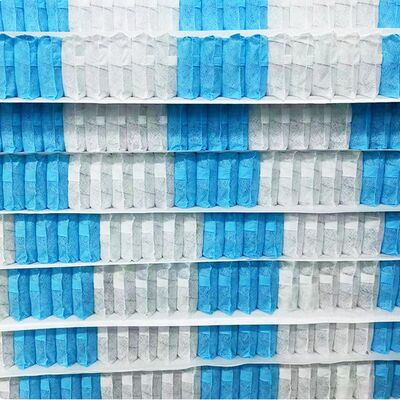 Зональный блок независимых пружин с высокоуглеродистой стальной проволокой и чехлом из нетканого материала для матраса