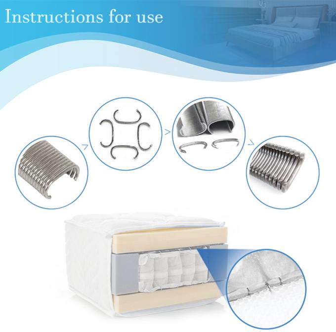 Бесплатные образцы Промышленные С кольцевые сцепки Производители Оцинкованные гвозди рамки аксессуары 6