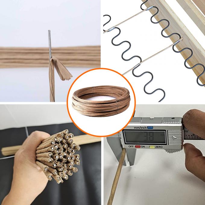 Мебельная бумага покрытая проволокой 1.6/1.8/2.0 мм Для дивана 6