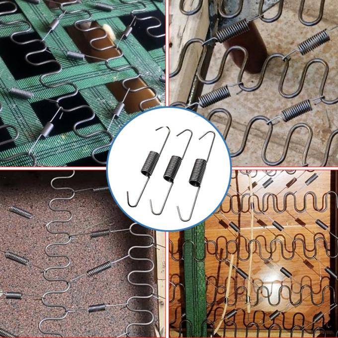 Лучшее качество стальной проволоки баланс крючок Зигзаг весенний фиксационный клип для диванов 5