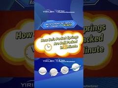 Оптовая настройка карманные катушки пружины с нетканой ткани для дивана