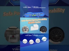 Сжатые индивидуально упакованные диванные пружины катушки карманные пружины для диванной подушки