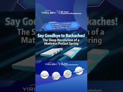 Матрасный пружинный блок карманного типа 2,0 мм. Матрас с пружинами в карманах.