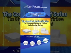 Оптовая продажа пружинных блоков для диванов от производителя, высота 4 дюйма, пружинный блок для дивана