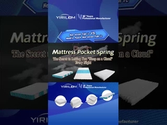 Дешевый высококачественный поставщик карманной пружины / пружинный матрац карманный / карманный катушный пружинный блок