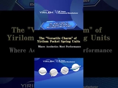 Нетканая ткань скрученная катушка пружина карманная пружина для дивана подушка сидения