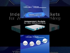 Высокопрочная металлическая карманная пружина катушка высота 7 дюймов матрас карманная пружина