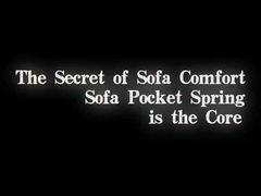 Диванный карманный пружинный блок