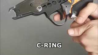 Инструмент для крепления мебели с C-образным кольцом